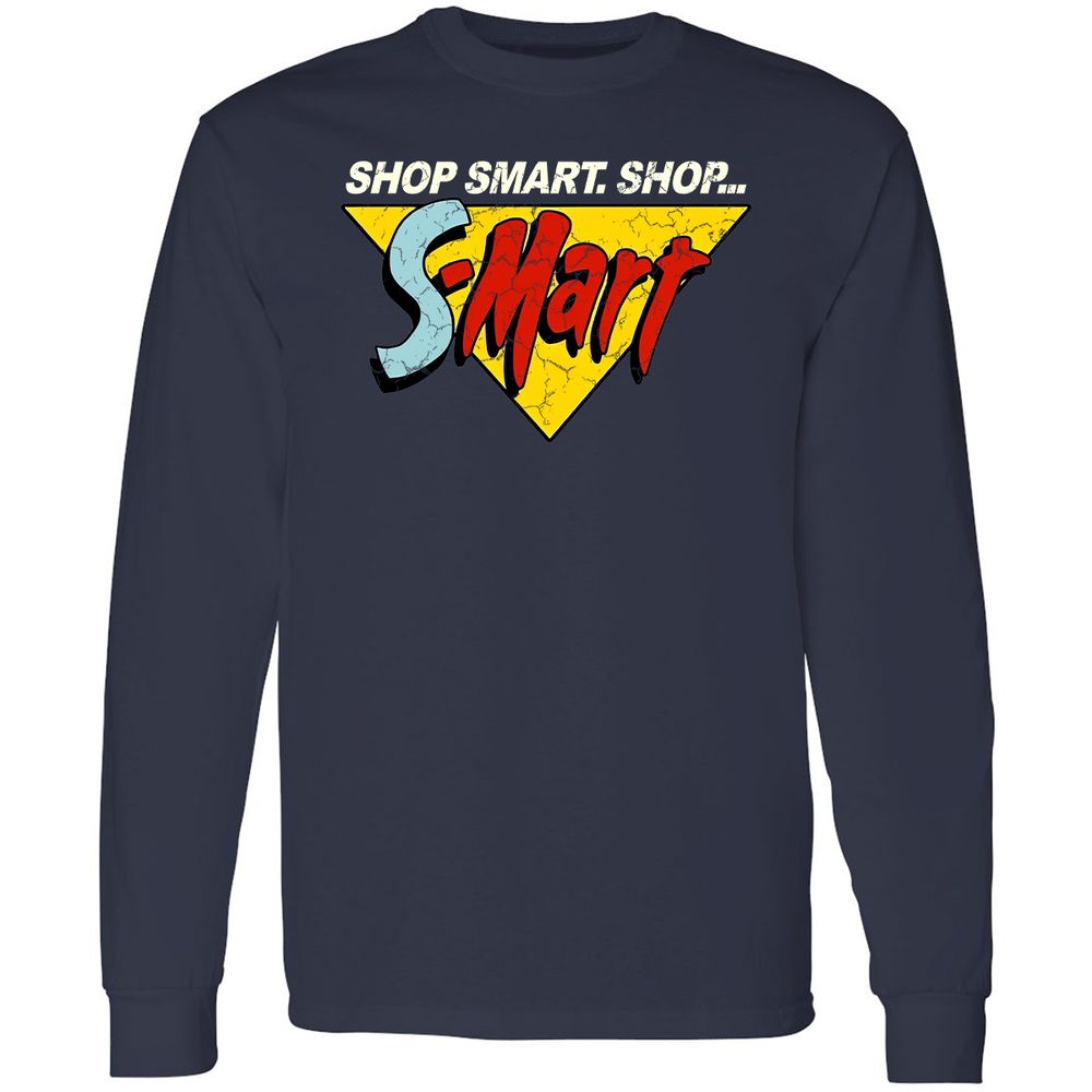 Long Sleeve T-Shirt - WMWGZ5ES - Navy - 2