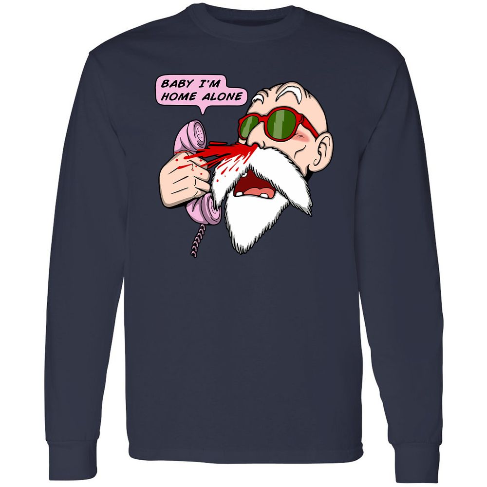 Long Sleeve T-Shirt - GSE94HPP - Navy - 2