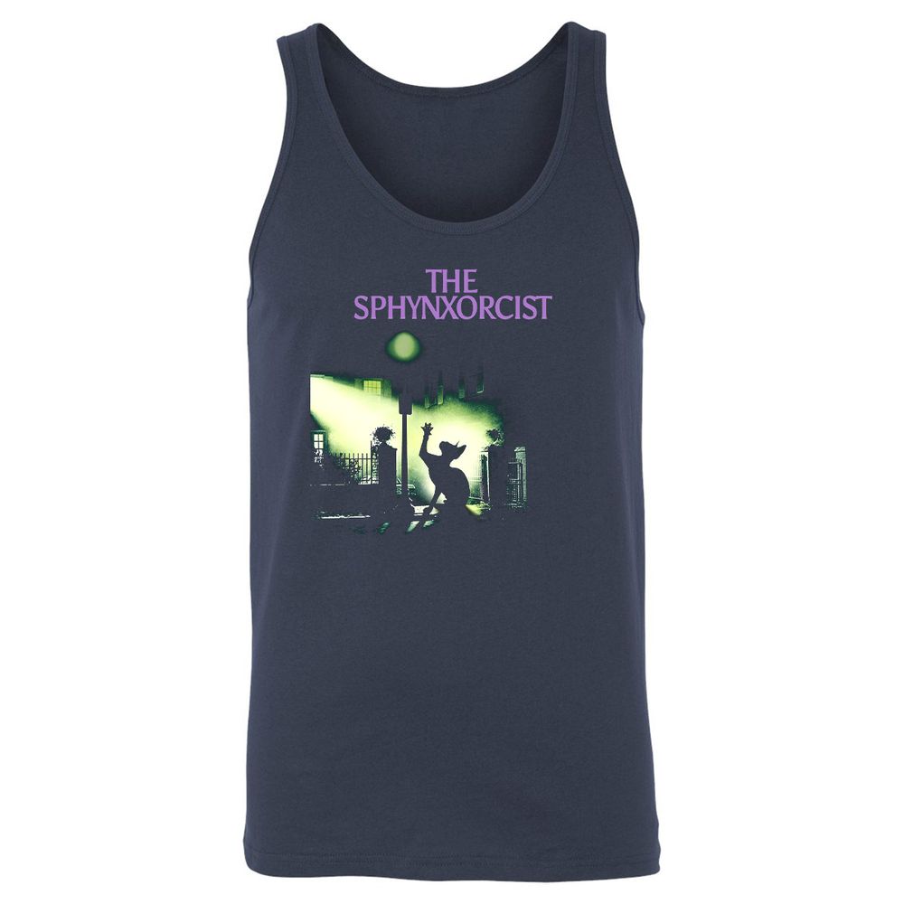 Unisex Jersey Tank - 6R93J9RT - Navy - 2