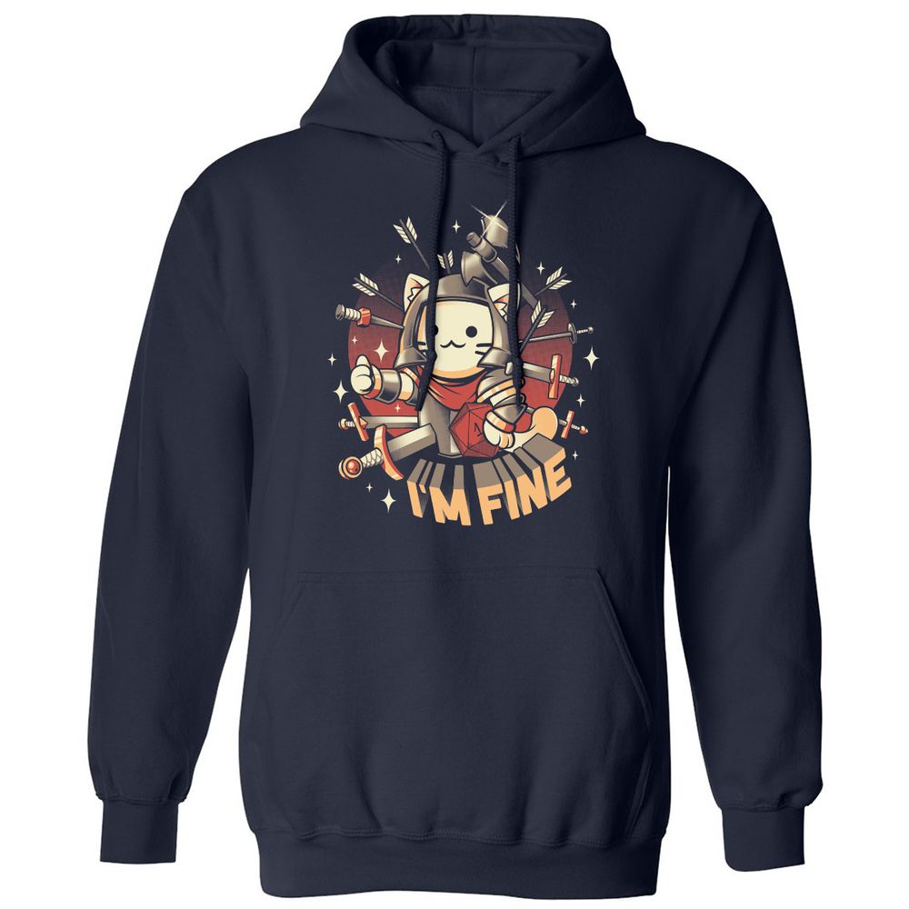 Classic Unisex Hoodie - AF7T7L7V - Navy - 2