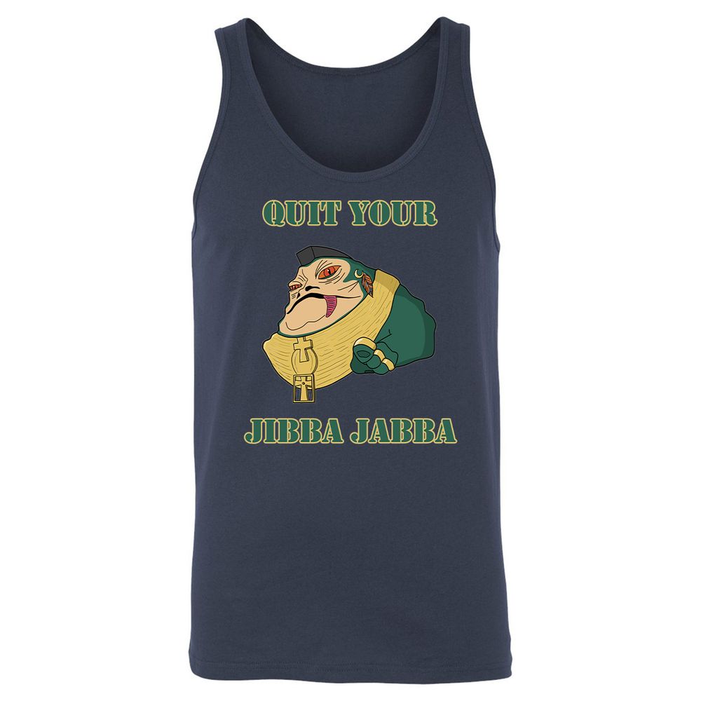 Unisex Jersey Tank - T9WZFVKV - Navy - 2