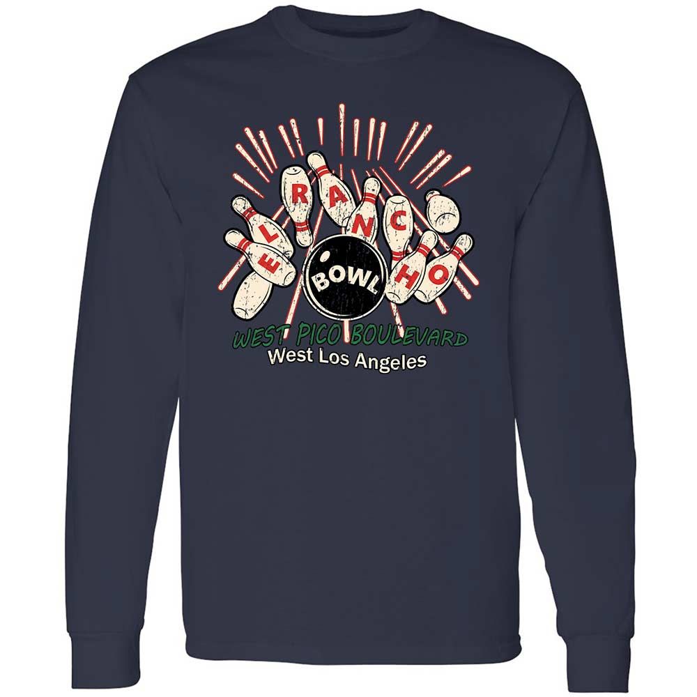Long Sleeve T-Shirt - YR322WZV - Navy - 2