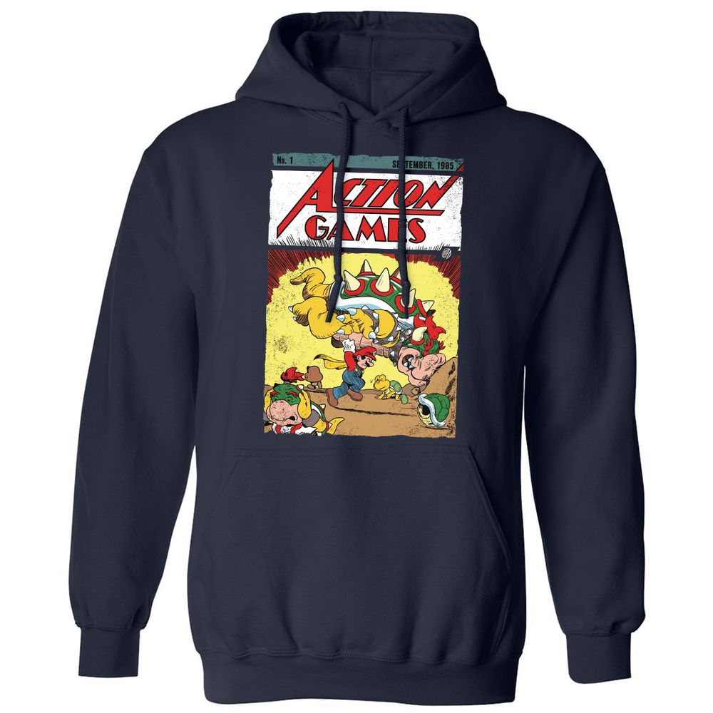 Classic Unisex Hoodie - EN8H8S32 - Navy - 2