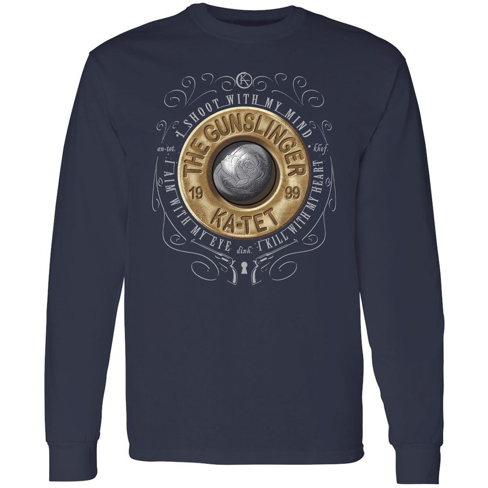 Long Sleeve T-Shirt - C2SDR6BC - Navy - 2