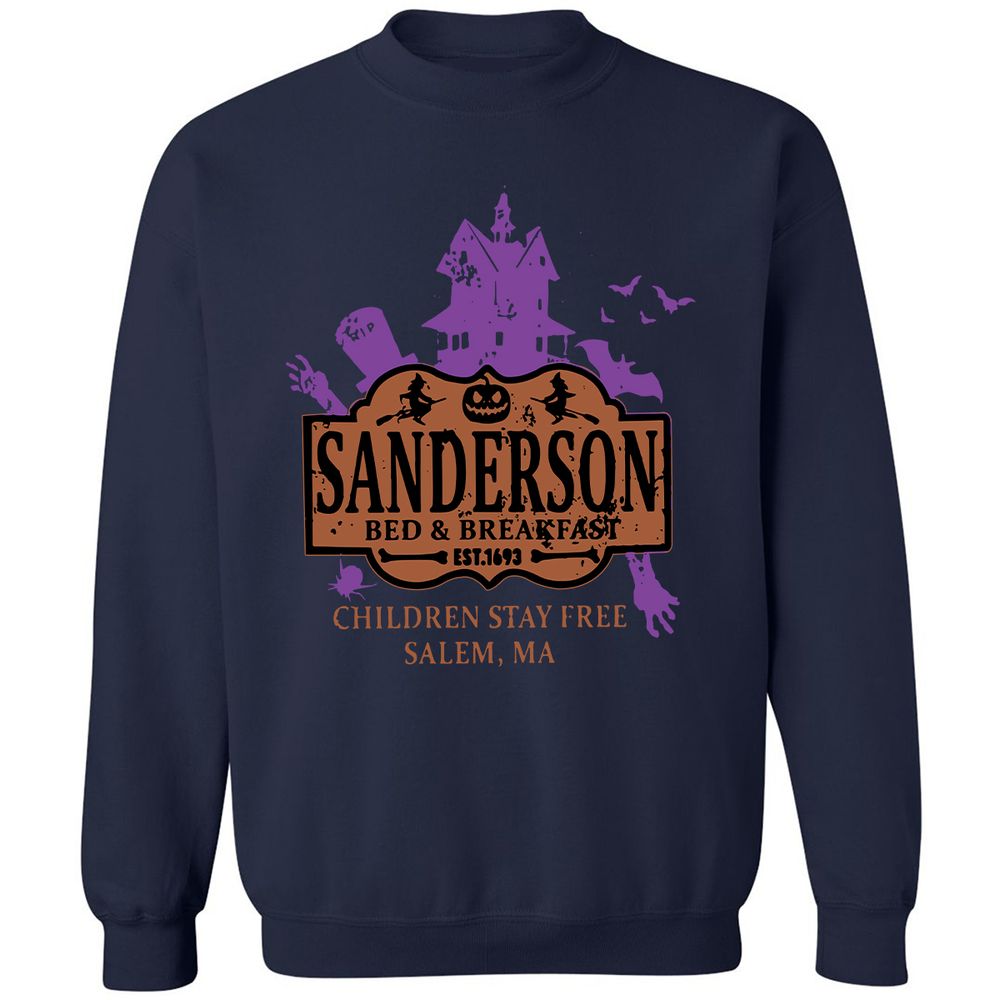 Classic Unisex Sweatshirt - DYB2JJV9 - Navy - 2