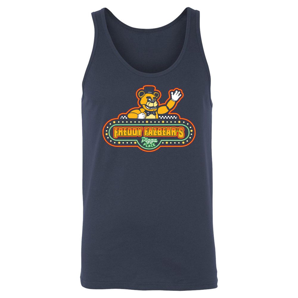 Unisex Jersey Tank - JE816RH7 - Navy - 2