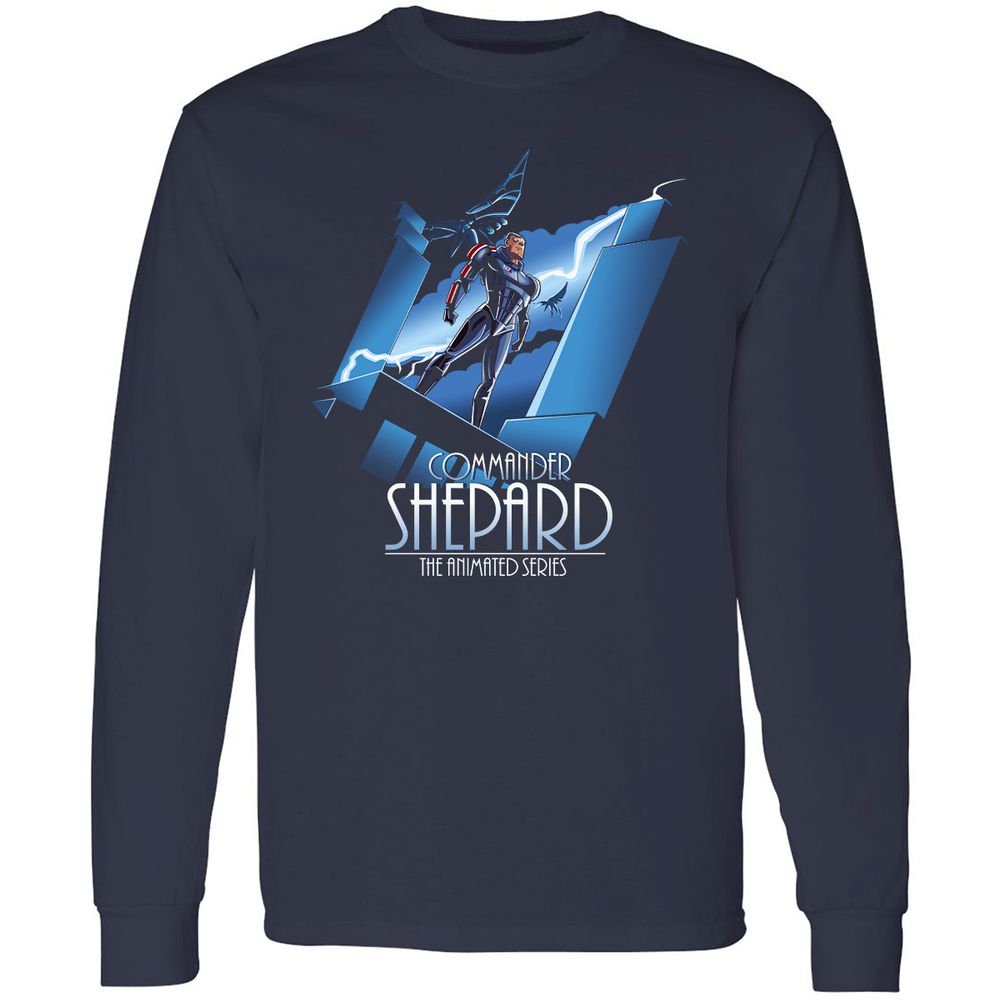 Long Sleeve T-Shirt - YMRS1DDF - Navy - 2