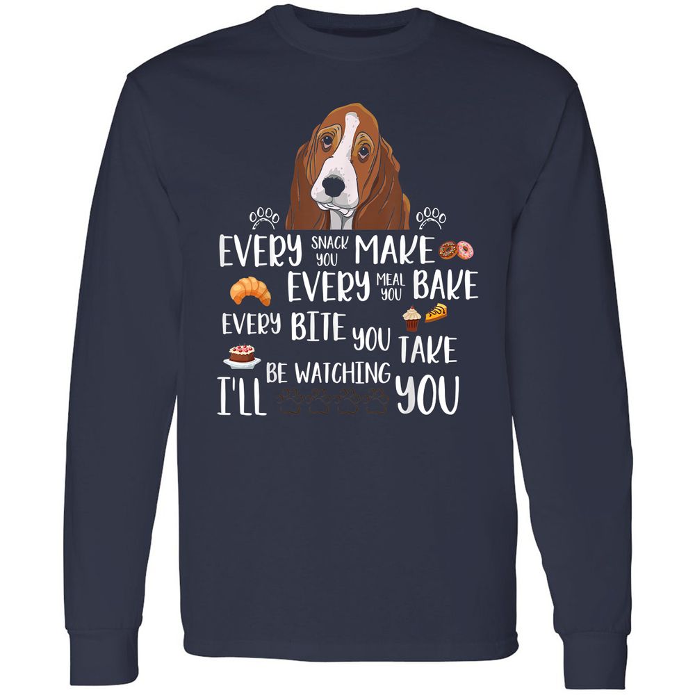 Long Sleeve T-Shirt - 6QU2GD4M - Navy - 2