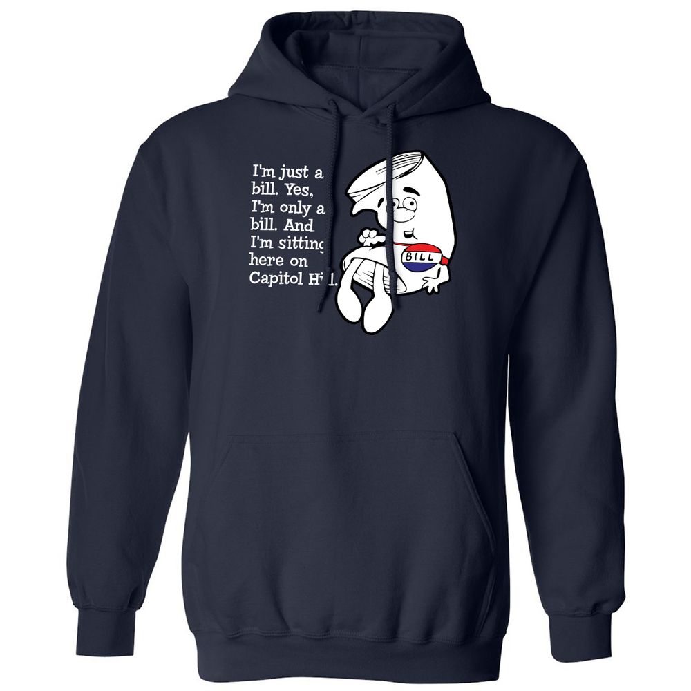 Classic Unisex Hoodie - QMXQJCZP - Navy - 2