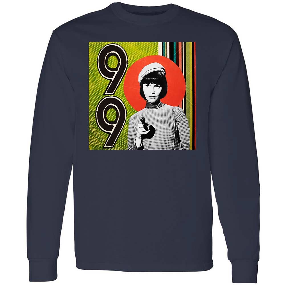 Long Sleeve T-Shirt - AU11AK8P - Navy - 2
