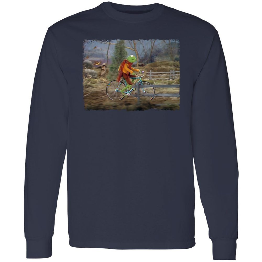 Long Sleeve T-Shirt - 38VF1LE5 - Navy - 2