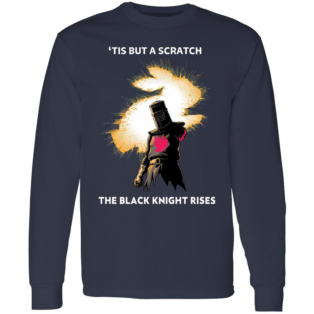 Long Sleeve T-Shirt - FHHE7DGH - Navy - 2