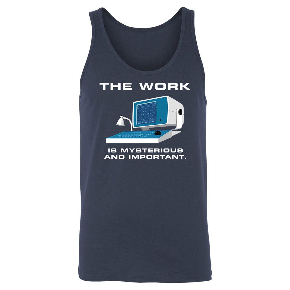 Unisex Jersey Tank - PLSSR7KB - Navy - 2