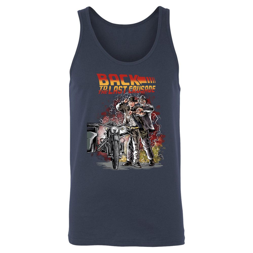 Unisex Jersey Tank - D3YPE8Z1 - Navy - 2