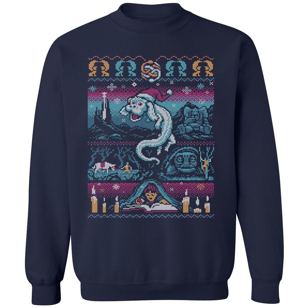 Classic Unisex Sweatshirt - 7NDSTEJ5 - Navy - 2