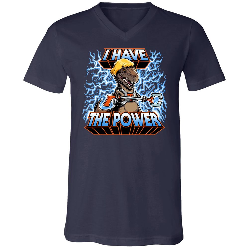 Unisex V-Neck T-Shirt - HC1NJ1Z1 - Navy - 2