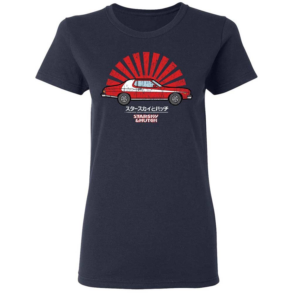 Women's T-Shirt - FNGB2VXD - Navy - 2