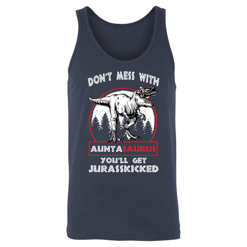 Unisex Jersey Tank - QJD2NX4T - Navy - 2