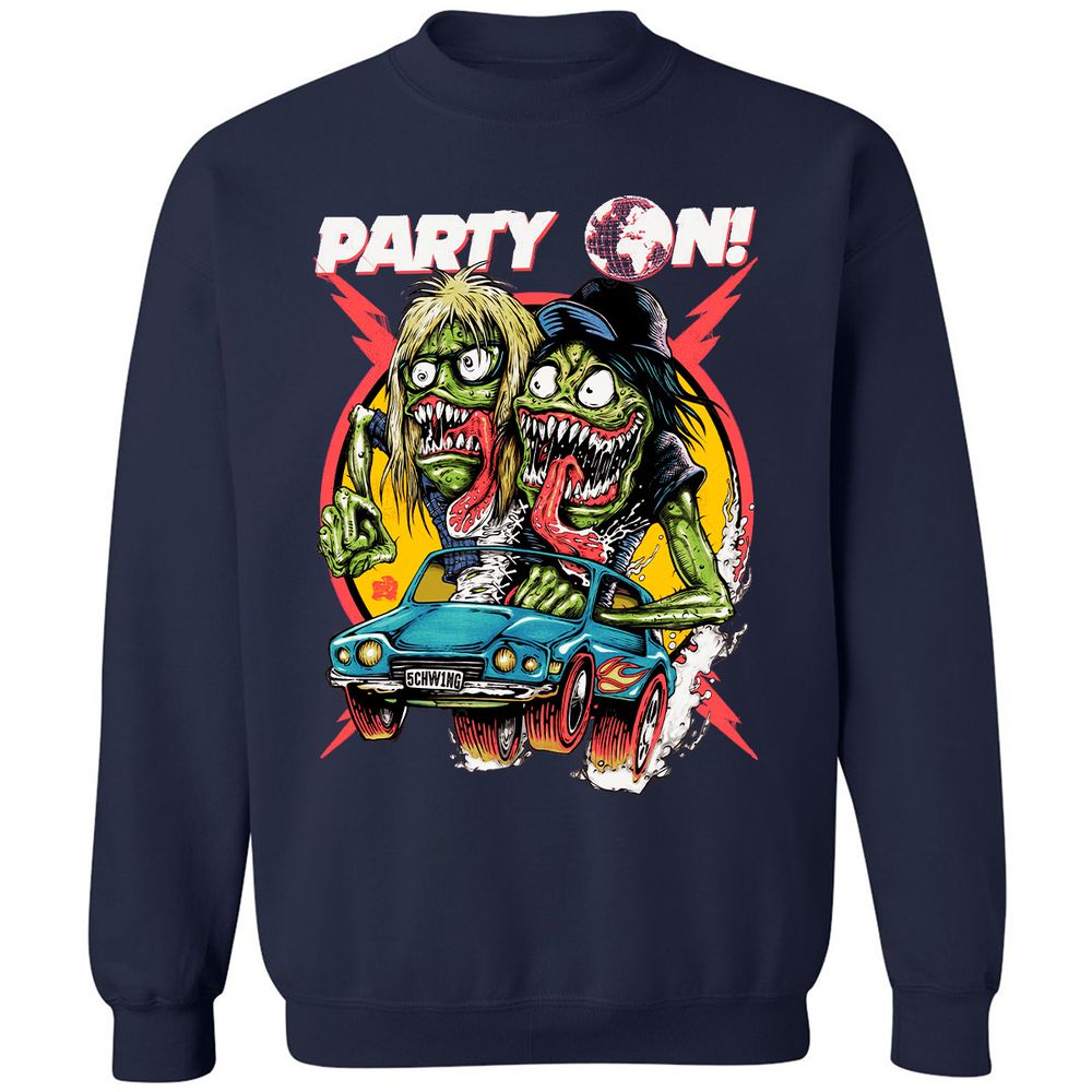 Classic Unisex Sweatshirt - 4LGT4XKZ - Navy - 2