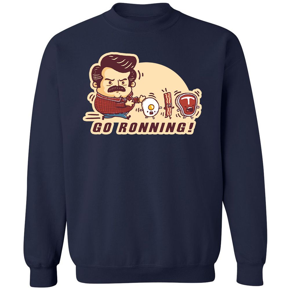 Classic Unisex Sweatshirt - 6UZN5JSK - Navy - 2