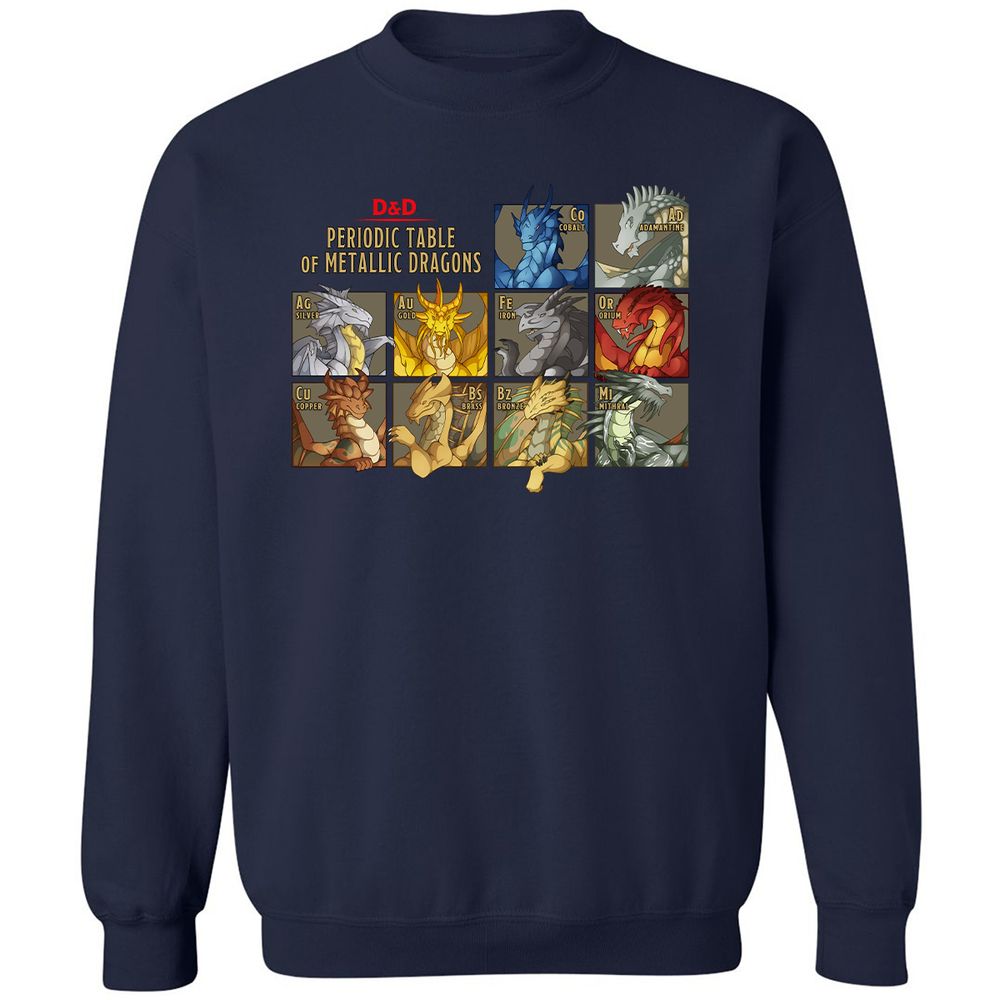 Classic Unisex Sweatshirt - 1VHHGBTT - Navy - 2