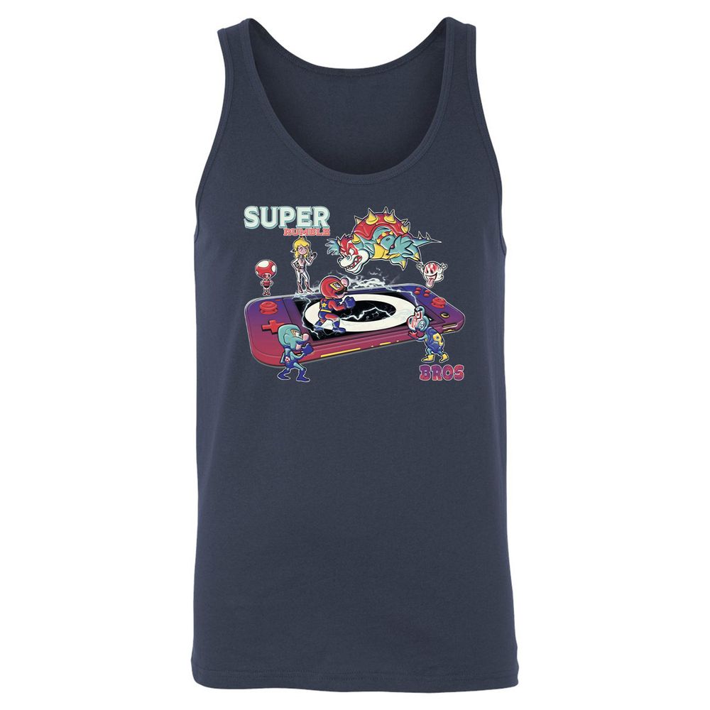 Unisex Jersey Tank - 8W18JUS4 - Navy - 2