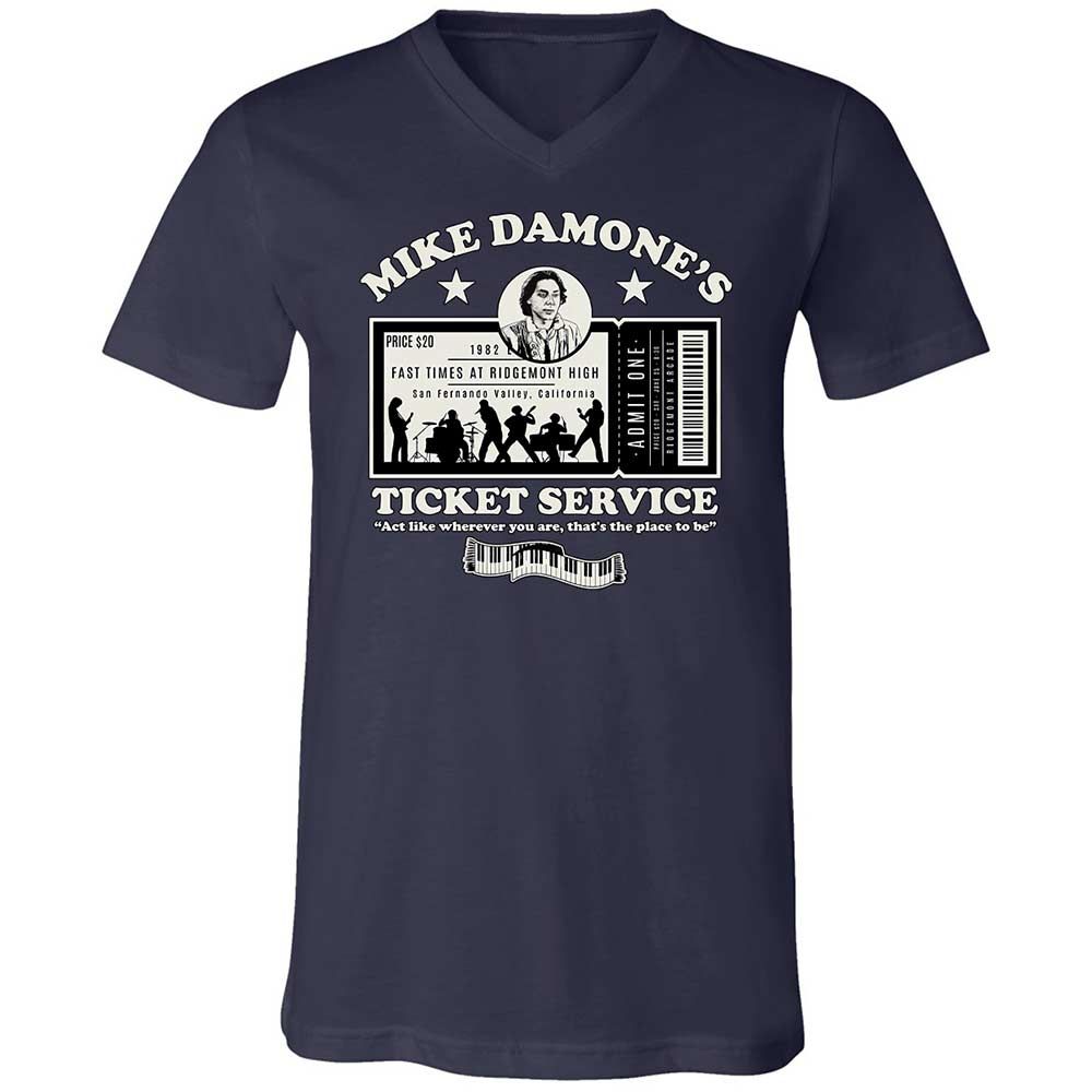 Damone's Ticket Service - Navy - 2