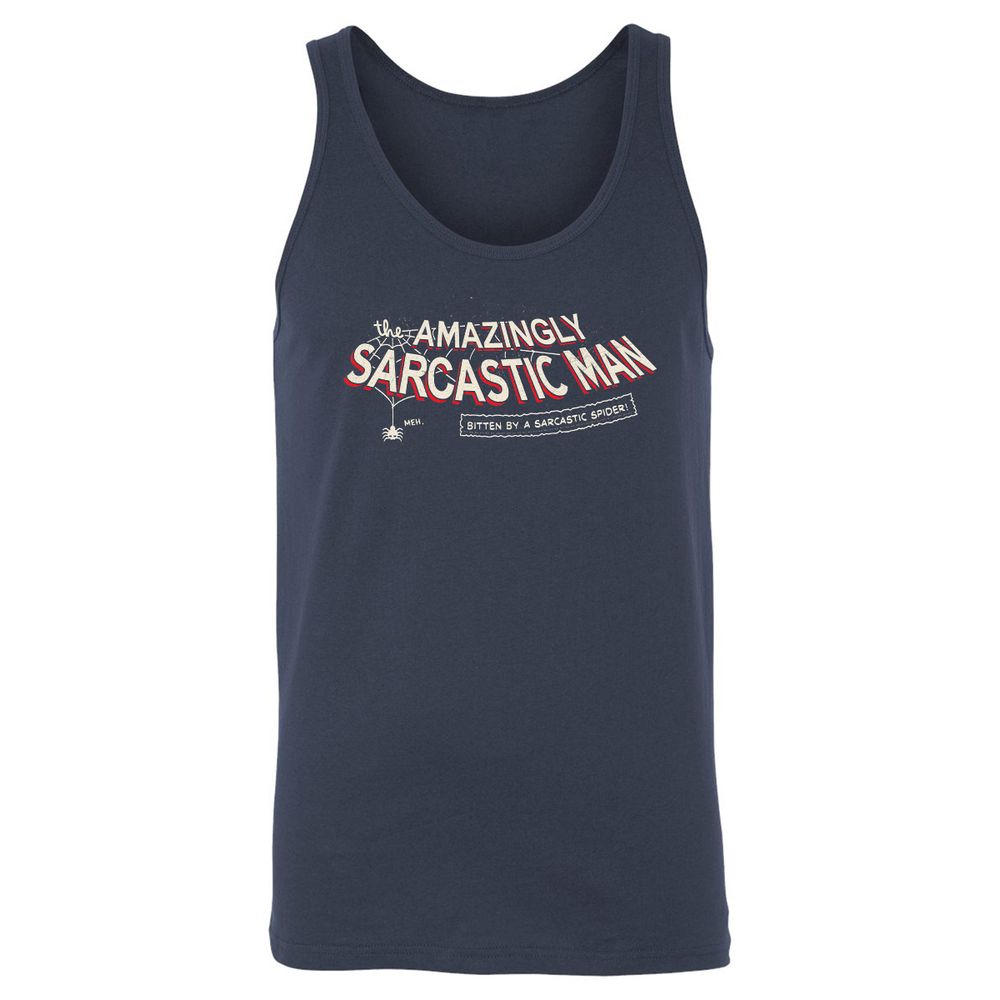 Unisex Jersey Tank - M8AHJBPJ - Navy - 2