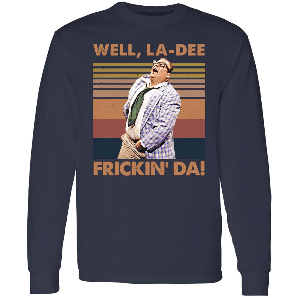 Long Sleeve T-Shirt - 99A4FCHU - Navy - 2