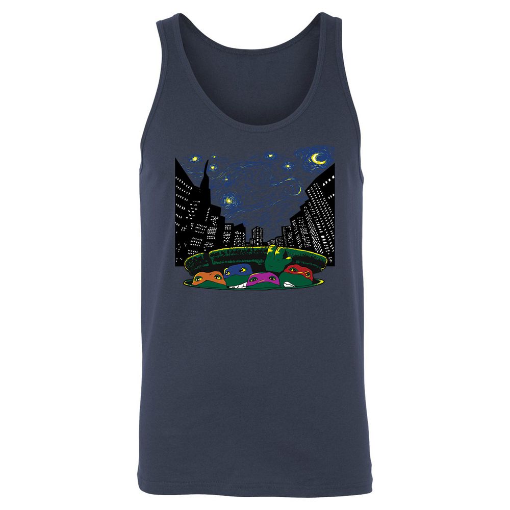 Unisex Jersey Tank - AUAHRD78 - Navy - 2