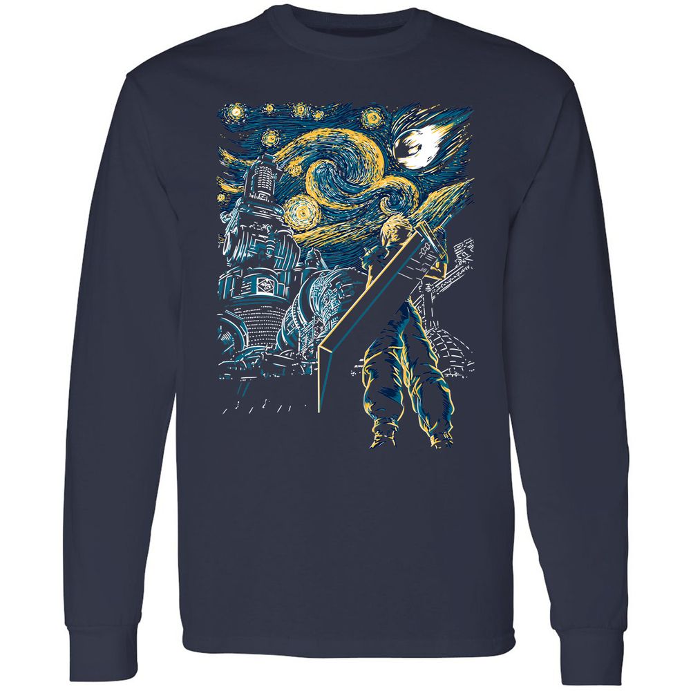 Long Sleeve T-Shirt - QUKV4Z51 - Navy - 2