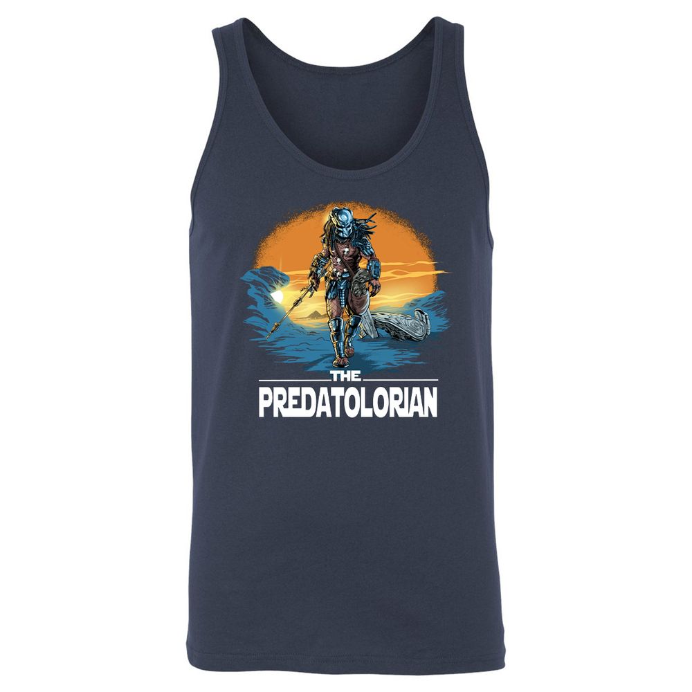 Unisex Jersey Tank - NECKEBBW - Navy - 2