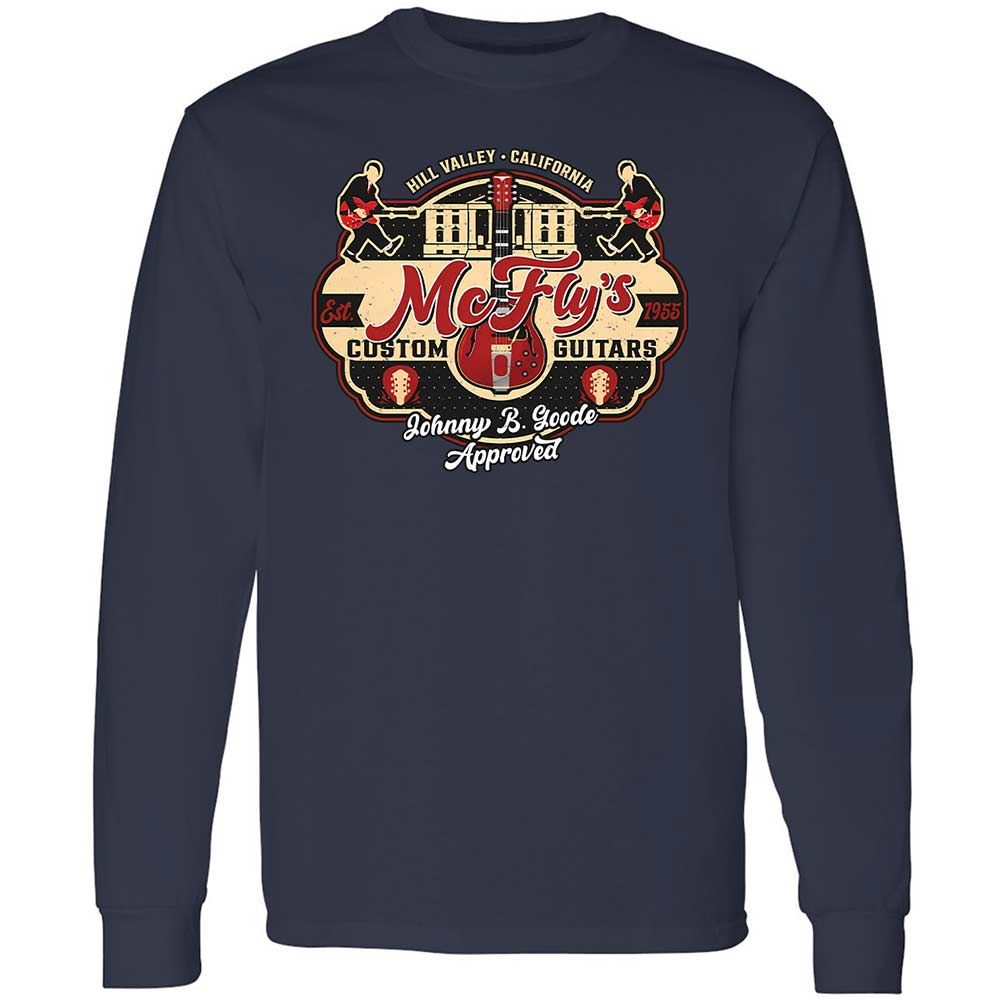Long Sleeve T-Shirt - ZMSG6PQ7 - Navy - 2