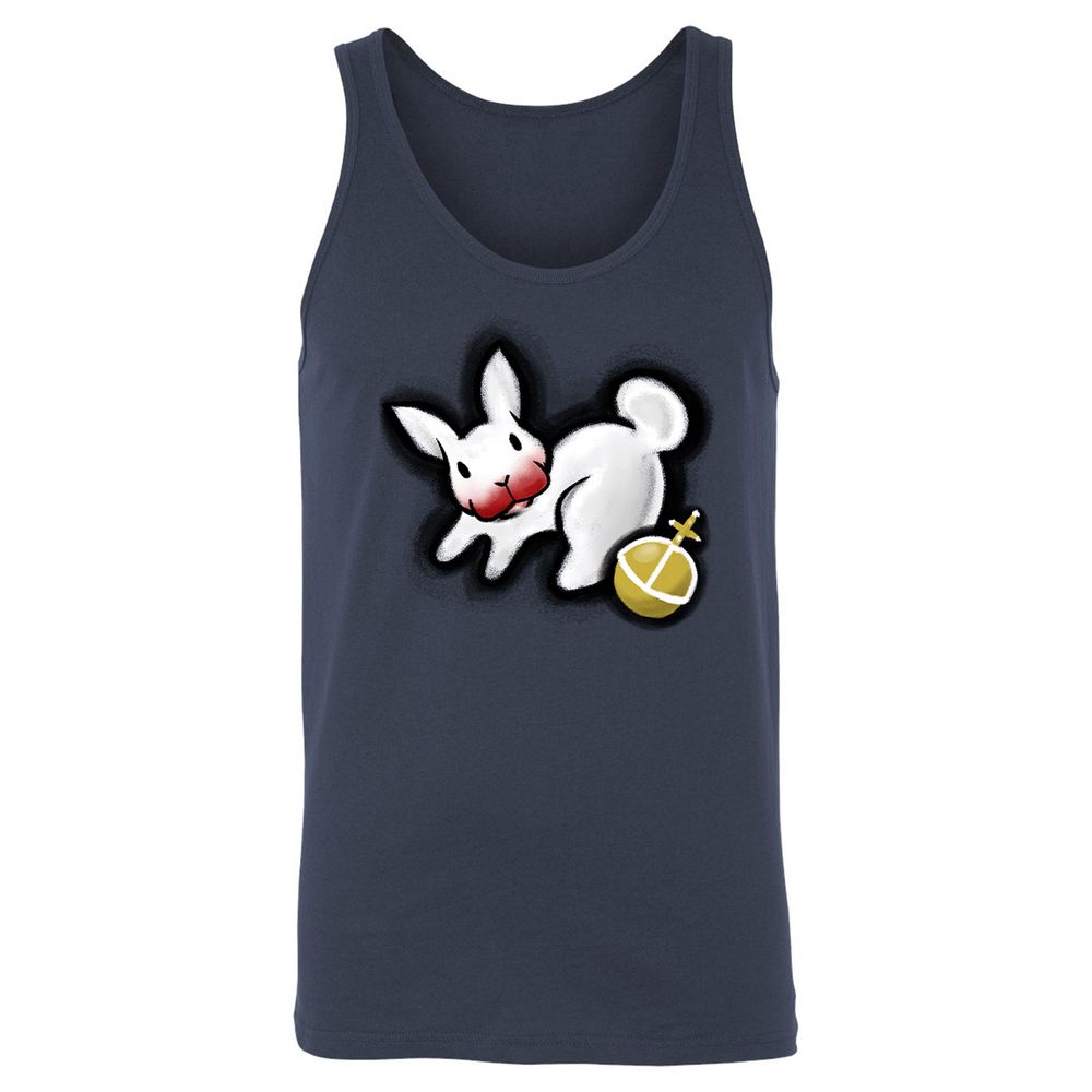 Unisex Jersey Tank - KHX4HK7V - Navy - 2