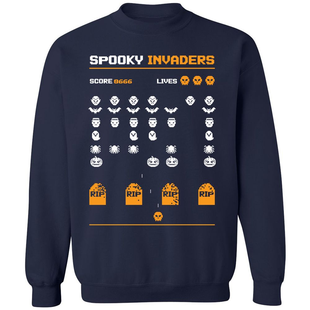 Classic Unisex Sweatshirt - 4QLG5MPH - Navy - 2