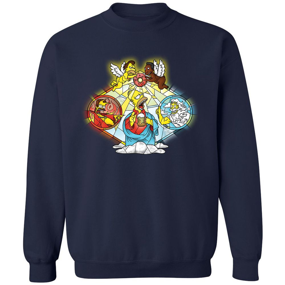 Classic Unisex Sweatshirt - QU9YZXBF - Navy - 2