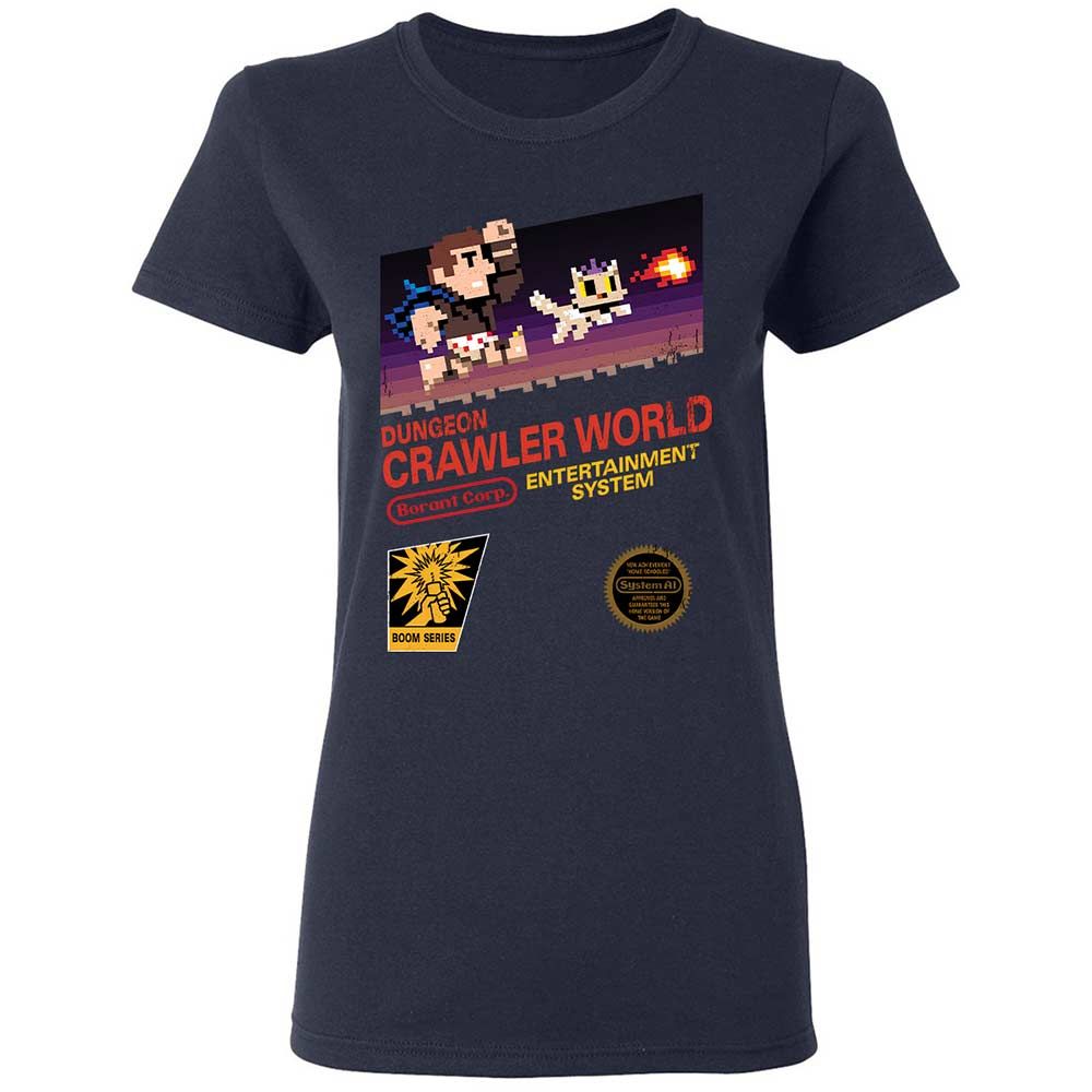 Women's T-Shirt - K55DY98P - Navy - 2