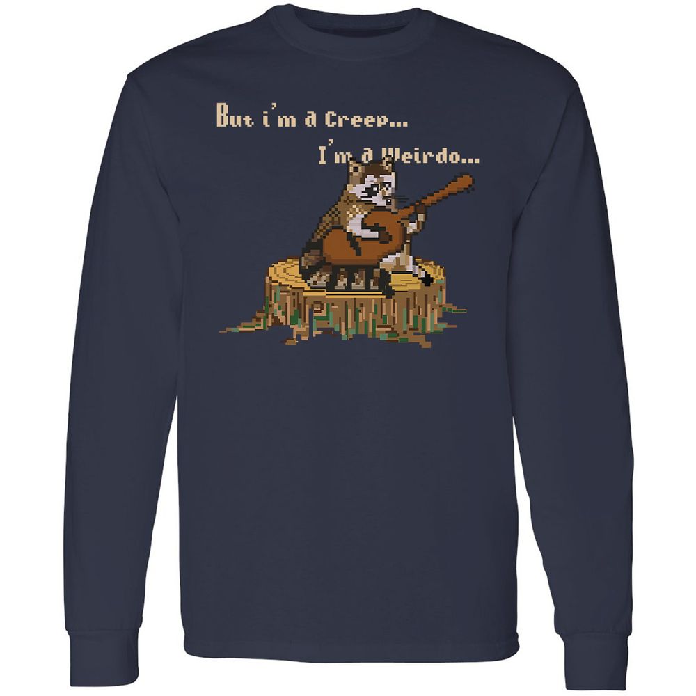 Long Sleeve T-Shirt - U6PBYVK5 - Navy - 2