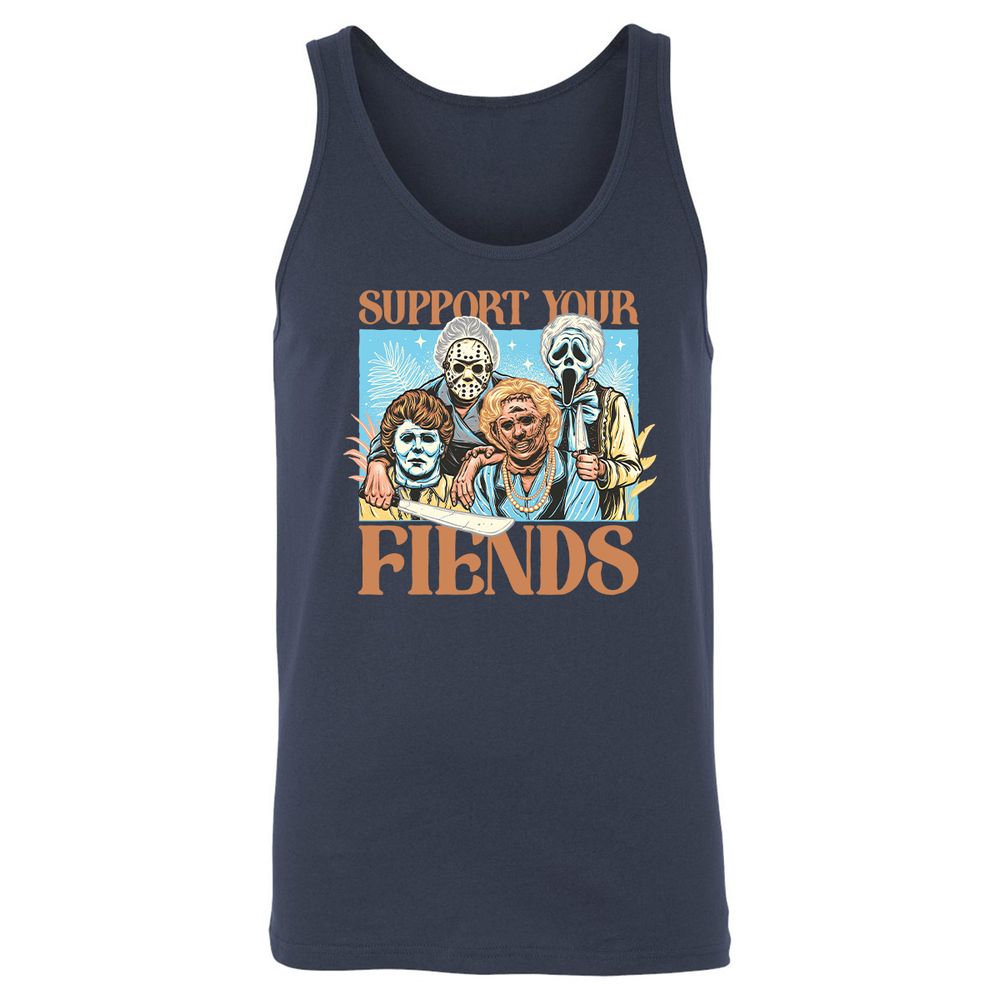 Unisex Jersey Tank - 5LT9NPC1 - Navy - 2