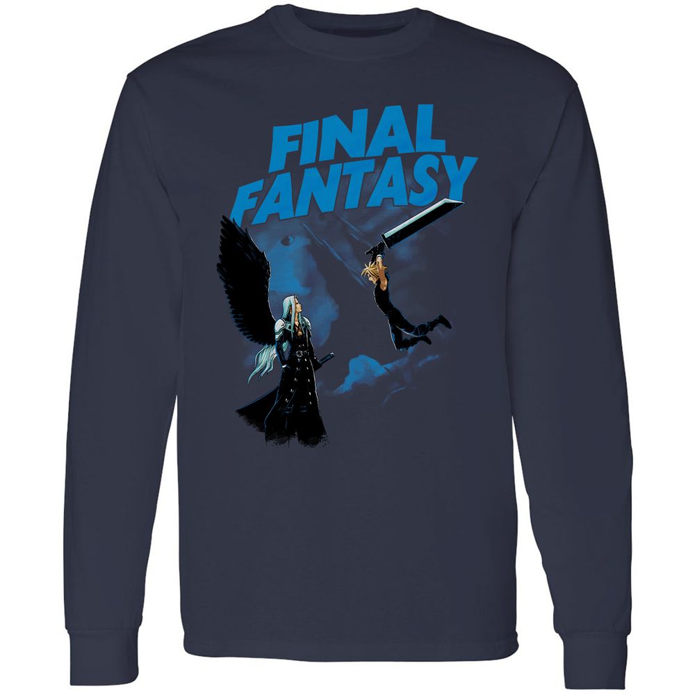 Long Sleeve T-Shirt - C78GQEBX - Navy - 2