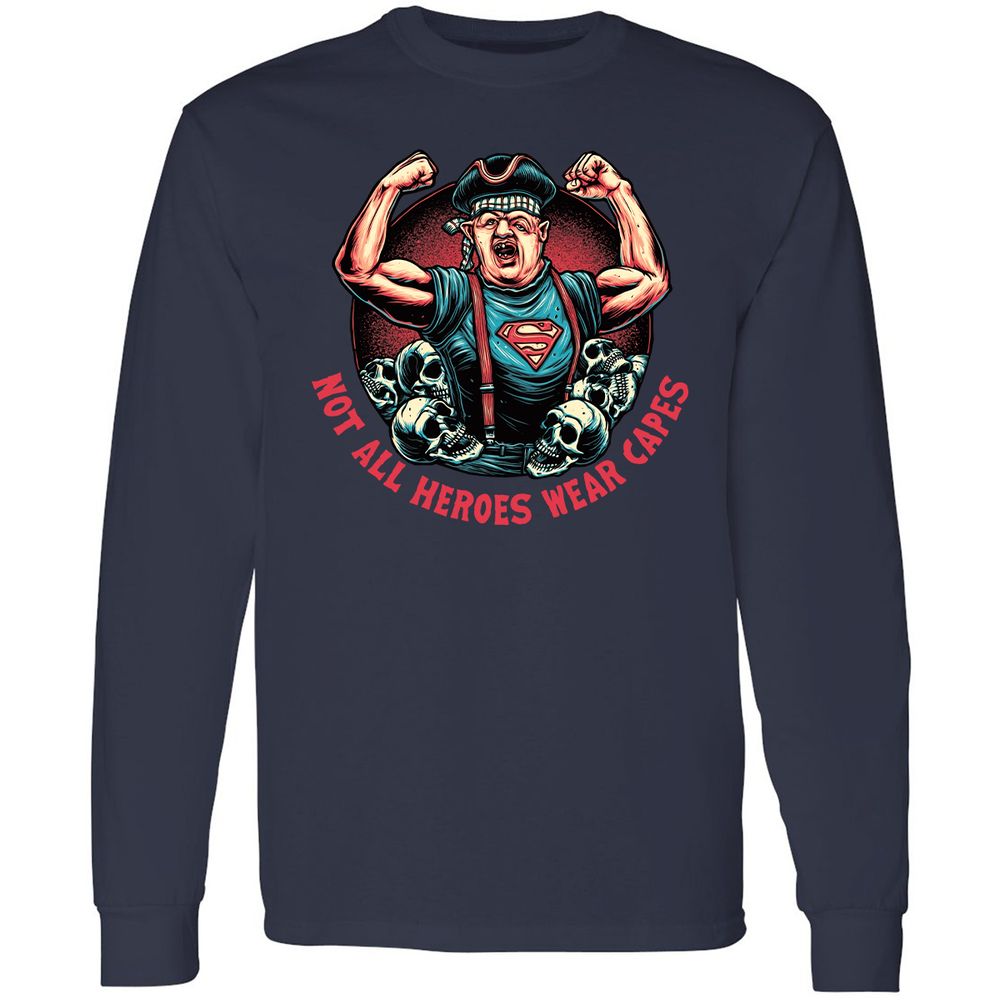 Long Sleeve T-Shirt - KZ3FJTHL - Navy - 2