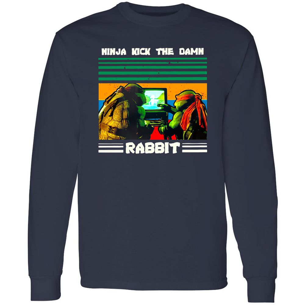 Long Sleeve T-Shirt - 7BVJ5XSM - Navy - 2