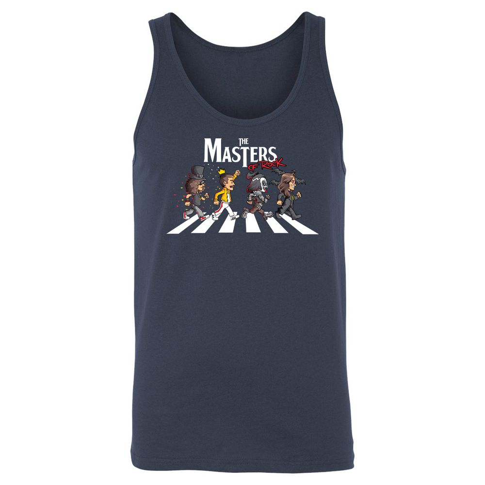 Unisex Jersey Tank - RENDJQN9 - Navy - 2
