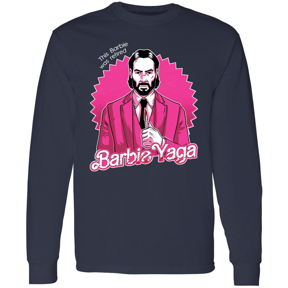 Long Sleeve T-Shirt - 7D5ESMQN - Navy - 2