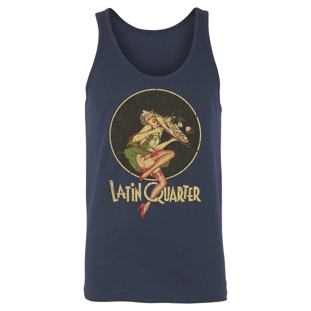 Unisex Jersey Tank - 5CV14AUY - Navy - 2