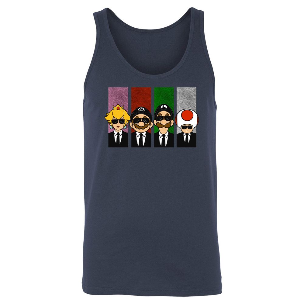 Unisex Jersey Tank - MGRSQZFY - Navy - 2