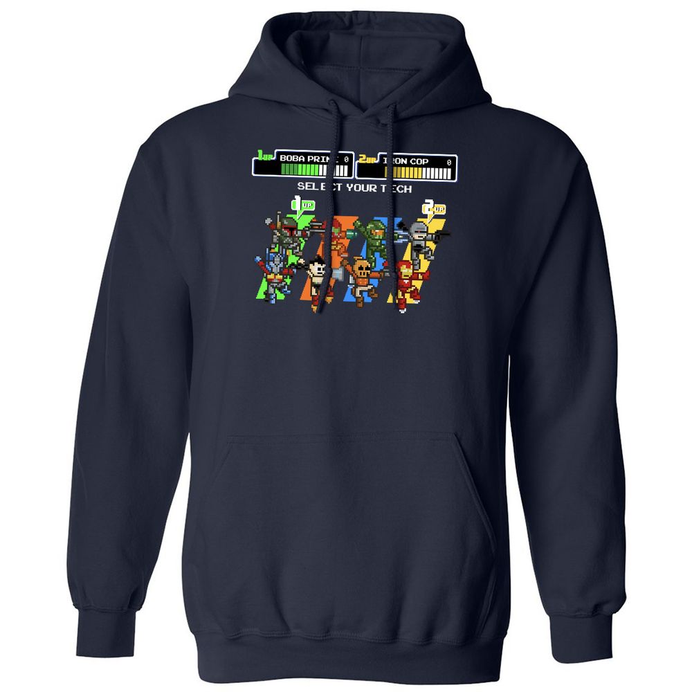 Classic Unisex Hoodie - VW9S91PR - Navy - 2
