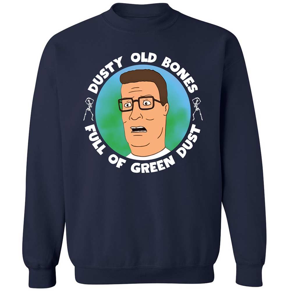 Dusty Old Bones Full of Green - Navy - 2