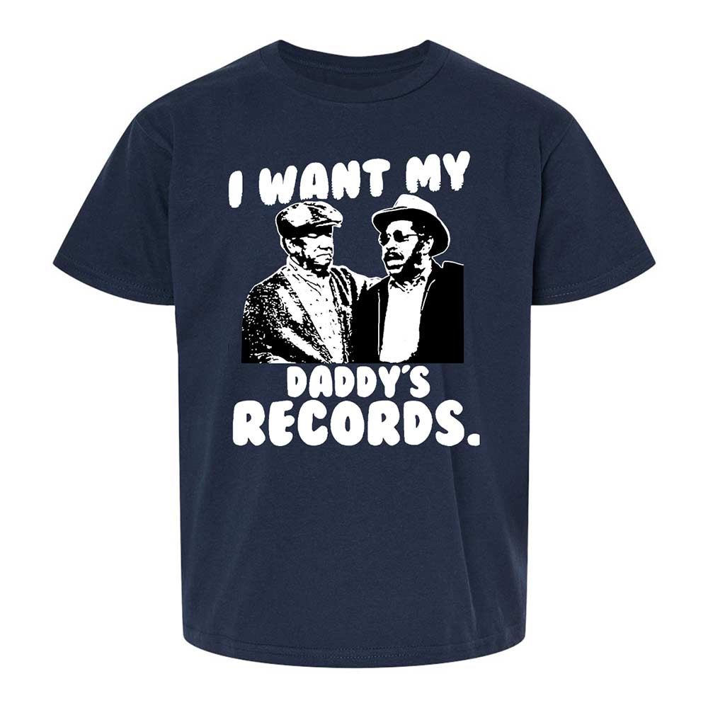 I Want My Daddy's Records - Navy - 2