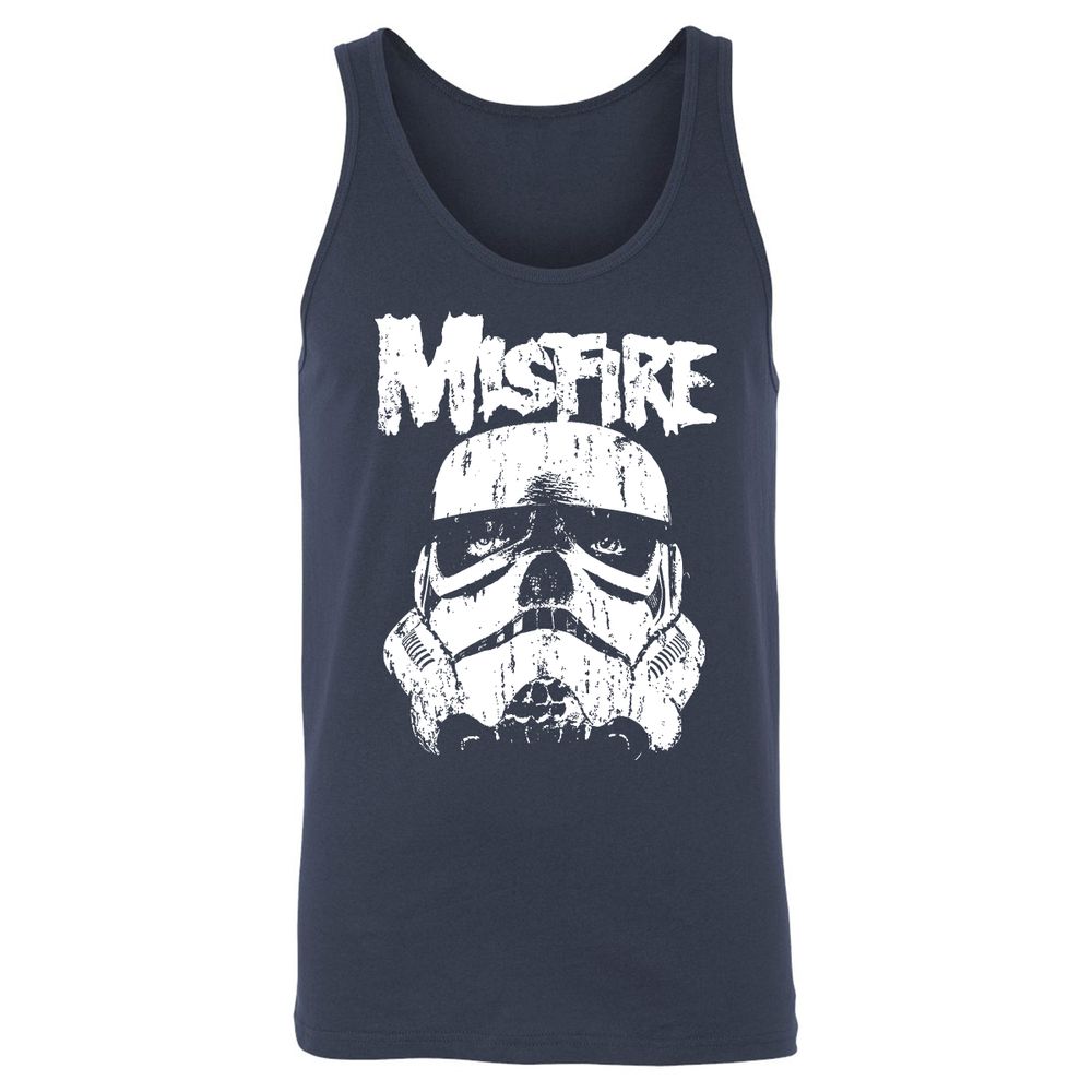 Unisex Jersey Tank - 6VVCL5RV - Navy - 2